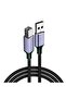 ®   كابل طابعة USB من النوع A إلى النوع B، كابل USB 2.0 من النوع A إلى B بطول 9.8 قدم مصنوع من النايلون المنسوج، USB - 2