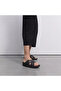 Women's Lulu Resin-Buckle Leather Cross Slides - 4
