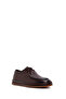 Men's Brown Lace-Up Leather Casual Shoes Wm810001Dv - 6