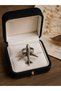 Vintage Airplane Figured Adjustable Women's Ring – Silver Color Exclusive for Travel and Sky Enthusiasts - 2