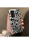 Samsung Galaxy S22 Ultra Compatible High-Quality Black Leopard Phone Case, Shockproof