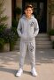 Armikids School Fashion Printed Zippered Tracksuit Set