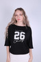 Mns-26 fre printed batwing blouse - 1713