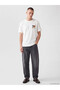Vizyon New Season Ecru Crew Neck Printed Men's T-Shirt - 2