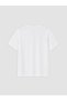 Peak New Season White Crew Neck Printed Men's T-Shirt - 6