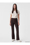 High waist spanish leg women's trousers