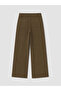 Women's culotte fit jean pants - 7