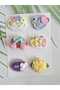 Baby Gift Pinterest Combinations Hairless Baby Hair Clips 6-Piece Mixed Sets Handmade Knitted Organic Baby Hair Accessories - 3