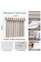 Beige Wood Slat Wallpaper Peel And Stick Woodslat Wall Panel Contact Paper Self Adhesive Wall Stickers Waterproof Easy Diy For Cabinets Countertops Beadboard Bedrooms 40x300cm - 8