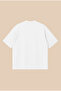 Cream Plaid Bape Printed Oversize Boxy Cut Unisex 100% Cotton Tshirt |   Streetwear - 2