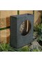 Modern Tabletop Fountain, Polyresin & Fiberglass Waterfall Fountain, Electric Water Fountain with LED Light, Freestanding Fountains for Indoor & Outdoor Decor, Ideal for Home, Office, Gardens - 3