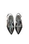 Women's Short Heeled Shoes Black Daily Wear Pointed Heeled New Season Ok2500 - 7