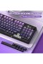 لوحة مفاتيح ألعاب لاسلكية وولف M96، غشاء كريمي، 94 مفتاحًا، ANSI-Moonlight |   إضاءة خلفية قوس قزح، ميدي - 7