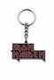 Iron Maiden Logo Metal Keychain – Durable Key Accessory with Rock Music Theme - 3