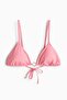 Padded triangle bikini top - 5