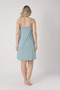 Thin Straps Comfortable Casual Women's Above Knee Nightgown - 2