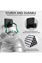 Bathrobe hooks, 2-pack towel hooks, suitable for bath towels and kitchen use, made of stainless steel, black. - 4