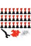 Tile leveling tools, a practical tile positioning system and kitchens, easy to install, 24-piece set, suitable for professional tile setters