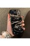 iPhone 16E Compatible Manga Drawing Classic Car Flat Print Quality Silicone Case