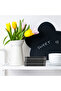 A black metal box, measuring 95 x 60 x 21 mm, containing a matte candy box and a small box. - 4