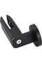 glass railing clamps - SS glass fence support frames - For swimming pools - For glass handrails - balconies - & stair railings (1 piece - black) - 3