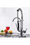 Kitchen faucet pull-out shower head - Brass - Retractable - Mixer faucet - Faucet replacement - Retractable shower head - Chrome plated - G1/2 - 2