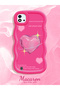 Realme C20/C20A Compatible Silicone Phone Case with Sweet Pink Heart Motifs, Three Color Options