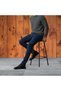 Men's Regular Fit Zippered Lycra Jeans with Tubular Legs - 3