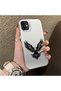 iPhone 11 Compatible Hard Acrylic Back Silicone Edge Lens Protection Case - 3