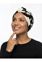 Cotton Patterned, Draped Waist, Stylish and Comfortable Hijab Bonnet with Agraf Detail on the Front