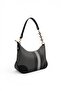Black - Black Plaid Women's Shoulder Bag Sp1277 - 4