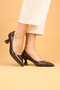 Women's Short Heeled Special Design Evening Dress Shoes Heeled Shoes - 3