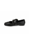 Buckle Detailed Closed Toe Ballerinas - 5