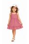 Girl's Plaid Strap Summer Dress with Hat 2-5 Years Old Cotton Comfortable Casual Dress