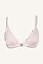 Lace Detailed Satin Coverless Padless Underwireless Bralet G1139Ax26Au - 6