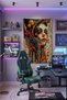 Artistic Cosmic Woman Portrait Wall Covering – Modern Decorative Quality Fabric Tapestry Wall Carpet - 3