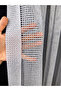 Gray Mesh Knitted Tulle Curtain I Heavy Weight I 1/3 Dense Pleating I Non-Crinkle I No Ironing Needed I Suitable for Any Room I Ready for Cornice Installation - 3