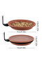 A set of two bird bathing tubs and a feeder, which can be hung on the balcony railing. - 2