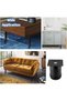 8-piece Stainless Steel furniture leg set, adjustable round cabinet legs, kitchen feet - 7