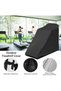 Treadmill cover, treadmill dust cover, waterproof cover, 210D Oxford cloth, 200 x 95 x 150 cm, black. - 2