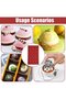 3 semi-circular chocolate molds, 24 compartments in total - 5
