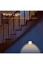 LED night light with motion sensor, 6-pack night lights with motion sensor and battery, self-adhesive stair closet lighting, warm white - 3