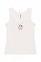 H&C 3-Pack Girls' Printed 100% Cotton Thick Strap Undershirt Soft Textured (1-12 Years) - 3