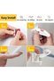 A set of 12 baby safety locks, baby safety latches, cabinet locks, and concealed locks - 5