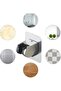 Adjustable Shower Head Holder Brackets, Shower Wall Mount without Drilling, Bathroom Accessories (2 pieces - Silver) - 5