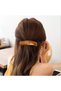 6 pieces of hairpins for ladies, automatic, large, classic, retro, for fine and medium-thick hair, beautiful hairpins for women and girls (brown) - 2