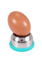 Stainless steel egg separator with holes, suitable for hard-boiled eggs - 1 piece - 4