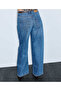 Belted Barrel Fit Jean Pants - 7