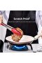 3-Piece Heat-Resistant Silicone BBQ & Kitchen Tongs Set (red, 7/9/12-inch). - 7