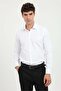 Men's Slim Fit Long Sleeve White Shirt
